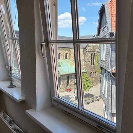 Hyggeliving - 94 Qm - Blick Auf Marktkirche - 65 Zoll Tv - Hunde - Neu Lägenhet Goslar