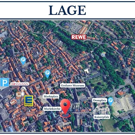Hyggeliving - 94 Qm - Blick Auf Marktkirche - 65 Zoll Tv - Hunde - Neu Lejlighed Goslar