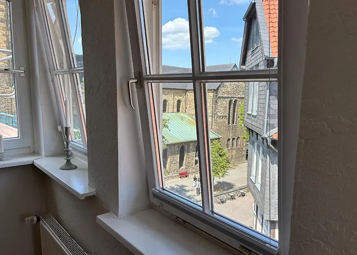 Hyggeliving - 94 Qm - Blick Auf Marktkirche - 65 Zoll Tv - Hunde - Neu Lejlighed Goslar