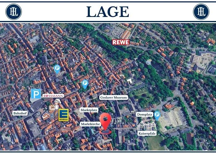 Hyggeliving - 94 Qm - Blick Auf Marktkirche - 65 Zoll Tv - Hunde - Neu Lejlighed Goslar